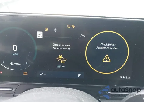 2024 Hyundai Kona Sel из США, поврежденный, VIN KM8HCCAB1RU045624